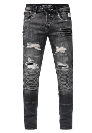 Jeans Hose "MISATO" Slim Fit (THE FULLY LOADED)