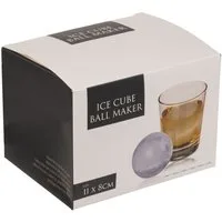 Out of the Blue Eiswürfelform Eiswürfelzubereiter Ice Cube Ball Maker, (2-tlg), für eine große, perfekte Eiskugel