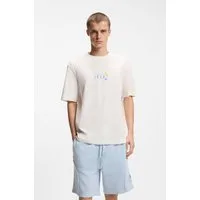 HUGO T-Shirt Nulaxo mit Print, Rundhals