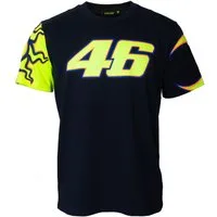 VR46 T-Shirt Valentino Rossi T-Shirt Heritage Sonne Mond