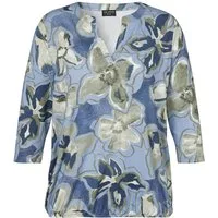 VIA APPIA DUE Print-Shirt (1-tlg) Große Größen