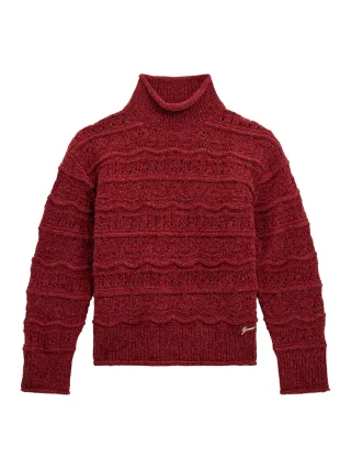 Guess Kids - LS SWEATER BALLROOM RED - Gr. - 10
