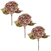Kunstblume Hortensie, Creativ green, Höhe 46 cm
