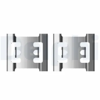 Delphi Zubeh?r f?r Bremsbel?ge vorne Nissan Interstar Opel Movano Renault Master