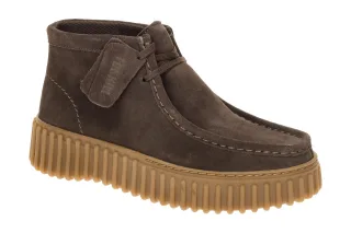 Clarks TORHILL MOSS 26185345 4 Damen Schn?r-Halbschuhe Braun Dark Brown beque...