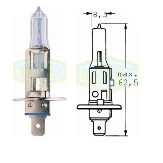 Auto-Lampe 12V 100W H1