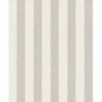 Rasch Vliestapete Tapete Streifen in Weiß und Beige, strukturiert, Streifen, (1 St)