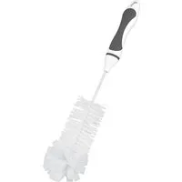 Michelino Reinigungsbürste Flaschenbürste mit Anti-Rutsch-Griff und Schwamm - 34 cm, (1-tlg)