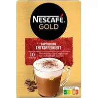 NESCAFE Kaffee, Nescafe Cappuccino Entkoffeiniert Löslicher Kaffee 10 x 12.5 g