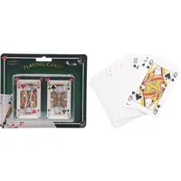 Koopman Spielesammlung Spielkarten Kartenspiel Gesellschaftsspiel 56 Karten 2 / 4 er Set, 2x 56 Stk. (1 Packung), Poker, Skat, Canasta