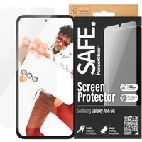 SAFE by PanzerGlass Displayschutzglas Ultra Wide Fit Screen Protector für Samsung A55 5G, Displayschutzfolie, Displayschutz, Bildschirmschutz stoßfest kratzfest