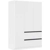 rauch Drehtürenschrank Kleiderschrank Schrank Garderobe COSTA in den Breiten 91/136/181 cm (in 3 Ausstattungen BASIC/CLASSIC/PREMIUM) viel Platz, grifflose Front und Push-to-Open Funktion MADE IN GERMANY