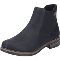 Rieker Chelseaboots, Schlupfboots, Stiefelette, Blockabsatz, mit wärmendem Textilfutter
