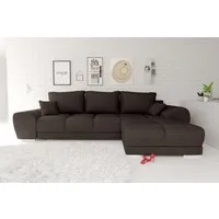 99rooms Ecksofa Antalya, Sofa L-Form, Eckcouch, mit Rückenkissen, Schlaffunktion, Cordstoff POSO