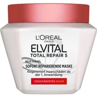L'ORÉAL PARIS Haarmaske ELVITAL TOTAL REPAIR 5 MASKE, für geschädigtes Haar