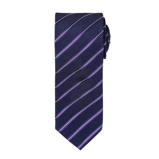 Premier - Krawatte für Herren (Marineblau/Violett)