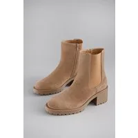 Aniston SHOES Chelseaboots Stiefelette mit Reißverschluss und Stretcheinsatz