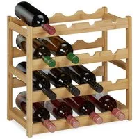 relaxdays Weinregal für 16 Flasche