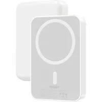 Dudao Magnet-Akkupack Schnelllader Powerbank 10000 mAh (1 St), MagSafe-Wireless, 20W Schnellladung, 2 USB-Ports