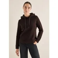 CECIL Sweatshirt mit Kapuze mit Tunnelzugband