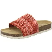 AFS-Schuhe 210105 Sommer Pantolette für Damen mit Fußbett, bequeme Sandalen