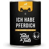 Tales & Tails Nassfutter Ich habe PFERDich 400g, Nassfutter für: Hunde
