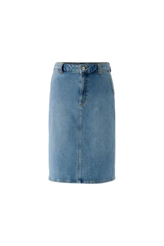 Oui - Jeansrock darkblue denim - Gr. - 38