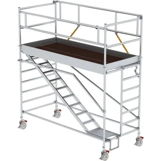 Munk Rollgerüst SG 1,35 x 3,0 m mit Schrägaufstiegen - 167121