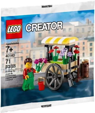 Lego Creator 40140 - Blumen Stand / Flower Cart Polybag