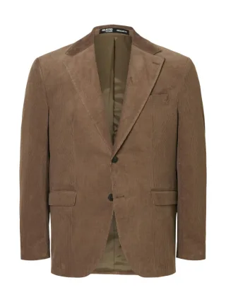 selected men - Sakko - Slhreg-Duca braun - Gr. - 48