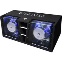 Hifonics Maxximus MXZ12DUAL 2x30cm Gehäusesubwoofer Doppelbandpass Auto-Subwoofer (2000 W, max.: W cm)