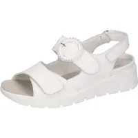 Waldläufer K-ADEA Sandale, Bequemschuh, Komfortschuh mit 3 Klettverschlüssen, K-Weite