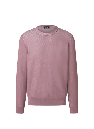 MAERZ Muenchen - Pullover Rundhals 1/1 Arm soft grape