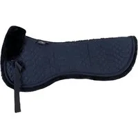 Engel Reitsport Sattelpad Sattelkissen Sattelpad SAKIS1 Lammfell & Baumwollsteppstoff Fellkranz