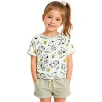 Snoopy T-Shirt mit Snoopy Allover-Motiv
