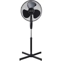 Platinet Standventilator PSF1616W, Höhenverstellbarer Standventilator mit 3 Stufen und stabilem Kreuzfuß