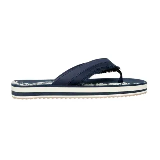 Threadbare - Floral Muster Flipflops für Herren/Damen Unisex, Flach (Marine)