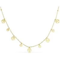 Made by Nami Kette mit Anhänger Herz-/Baumkette für Damen in Gold aus Edelstahl, Geschenke für Frauen Wasserfester Schmuck