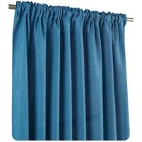 Haus und Deko Kuscheltier Vorhang 2er Set Kräuselband 140x245 cm blickdicht Struktur Leinenoptik (2-St)