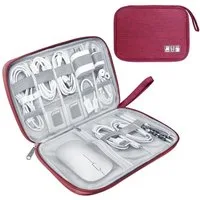 VERCO Taschenorganizer Elektronik Aufbewahrungstasche, Zubehör Organizer Reise Tasche Mappe Etui Koffer
