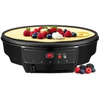 STEINBORG Crêpesmaker SB-2230, 1000 W, Ø 30 cm, Antihaftbeschichtung,Cool-Touch-Griff,Automatische Temperaturkontrolle