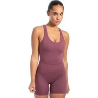 Smilodox Jumpsuit Aleyna, ärmelloser Einteiler kurz, Overall mit Shaped Fit atmungsaktiv, elastischer Sportanzug, figurbetonend, Fitness