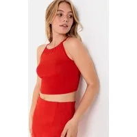 LSCN by LASCANA Crop-Top mit Schnürung hinten