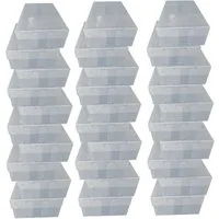 Dynasun Schuhbox Schuhbox PP435 (30 St), Transparente Schuhaufbewahrungsbox Stapelbare und faltbare Box Schuhen