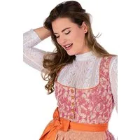 Melega Dirndl Midi Dirndl 2tlg. - ZOELLA - pink/beige/orange