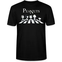 Spreadshirt T-Shirt Peanuts and Friends Abbey Road Unisex Bio T-Shirt (1-tlg)