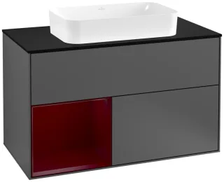 Villeroy & Boch Waschtischunterschrank Finion G24 1000x603x501mm Bel. WT mit., G242HBGK G242HBGK