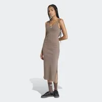 adidas Originals Shirtkleid ESS RIB DRESS ohne Verschluss, aus Baumwolle