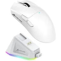 ATTACK SHARK X11 Kabellose Gaming-Maus mit Magnetischer Ladestation Gaming-Maus (Bluetooth, kabelgebunden, 2.4G, 22000 dpi)