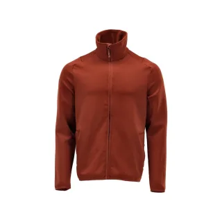 MASCOT Herren Fleecepullover mit Reißverschluss CUSTOMIZED Herbstrot XXL - 22585-608-24-2XL